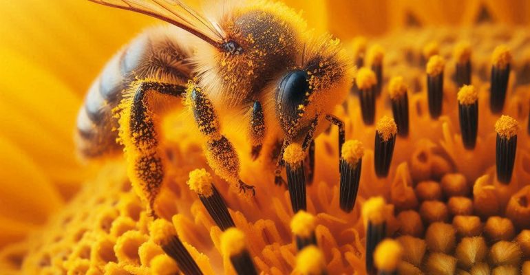 Beneficios del polen de abeja en la mujer pechos